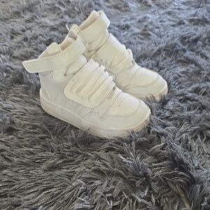 Adidas Kids Cream High-Top Sneakers